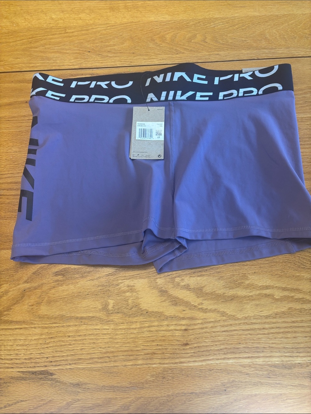Nike Pink Sports Bra w/ Purple Shorts Light Pink Joggers 2 tops are 2x, pants 1x - Picture 10 of 13